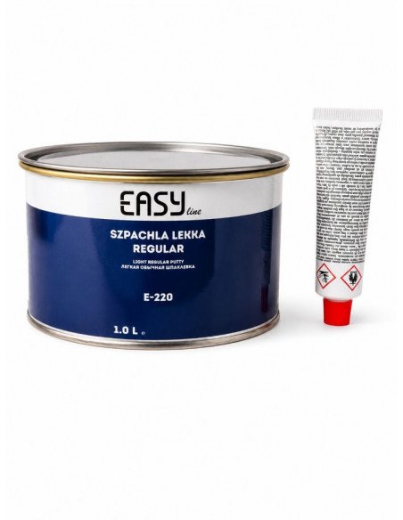 Szpachla Lekka Regular 1L + Utwardzacz E-220 EASY
