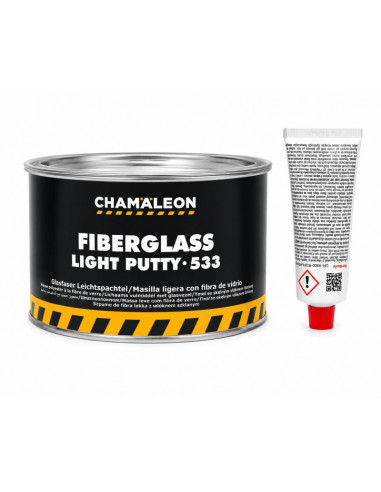 Szpachla z włóknem szklanym plus utwardzacz Chamäleon 533