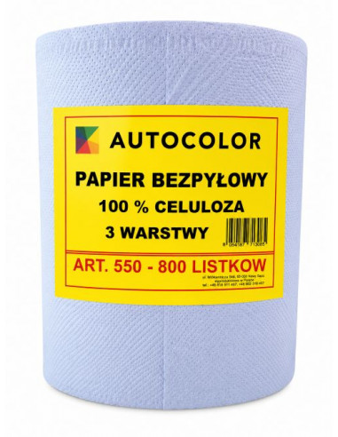 EASY niebieski papier bezpyłowy 3 - warstwowy,...
