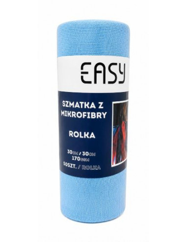 EASY szmatki z mikrofibry 30 x 30, 170 GSM, 50...