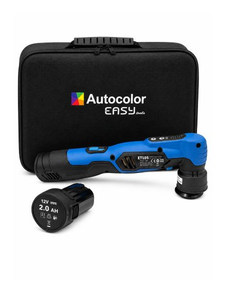 EasyTools polerka akumulatorowa rotacyjna 1200W dual action | duży zestaw