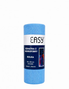 EASY szmatki z mikrofibry 30 x 30, 170 GSM, 50 sztuk | rolka