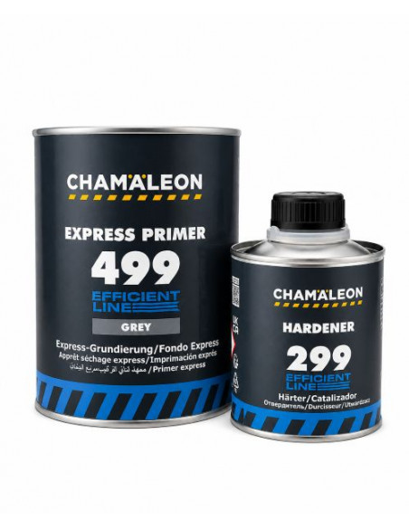 Chamaleon podkład express 499 1L + utwardzacz 299 0,25 ml | biały lub szary
