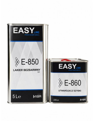 EASY lakier bezbarwny E-850 5L + utwardzacz do...