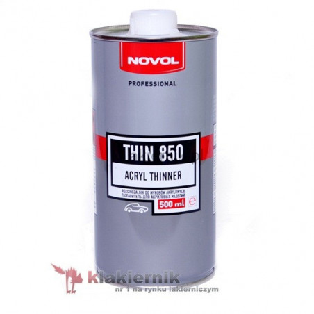 Rozcieńczalnik akrylowy NOVOL THIN 850 - 0,5 L