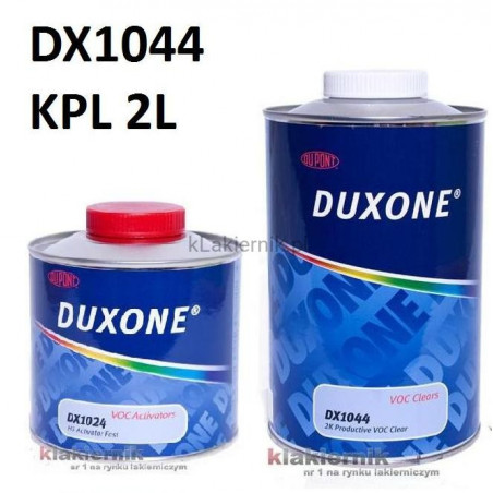 Lakier bezbarwny DuPont DUXONE DX1044 - kpl (1 + 0,5) L x 2