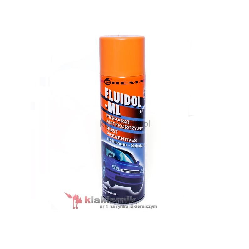FLUIDOL ML - środek CHEMA do zabezpieczania profili zmkniętych