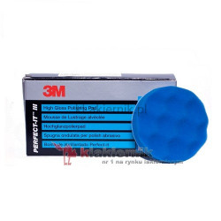 Gąbka polerska 3M 50457 niebieska do Ultrafina - 75 mm