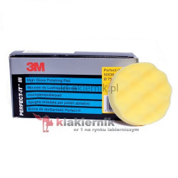 Gąbka polerska 3M 50536 żółta do Extra Fina - 75 mm