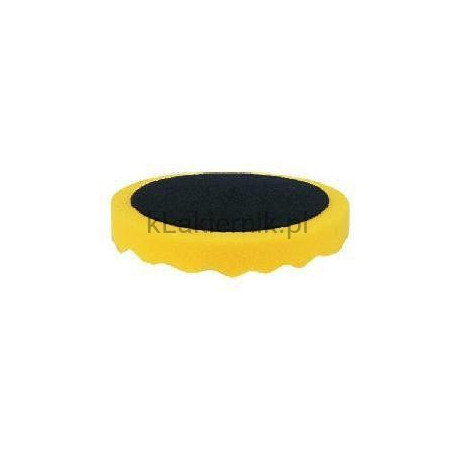Gąbka polerska APP 080502 d210 żółta profilowana h 3cm Gąbka polerska APP 080502 d210 żółta profilowana h 3cm