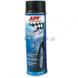 Lakier akrylowy samochodowy w sprayu APP 210102 czarny mat 500