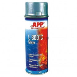 Lakier żaroodporny APP 210433 L 800 C srebrny spray 400 ml