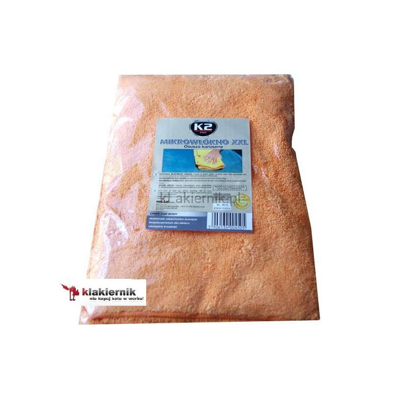 Mikrowłókno K2 osuszające XXL - 60 x 60 cm