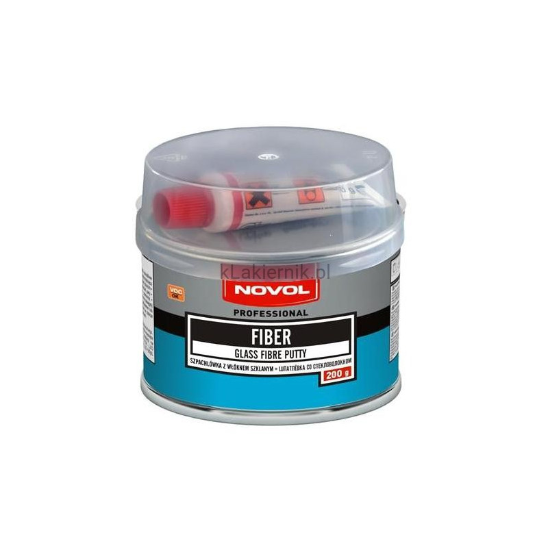 Szpachlówka z włóknem szklanym NOVOL FIBER - 200 g