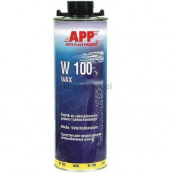 Masa woskowa APP 050502 do zabezpieczania podwozia W100 Wax 1 L