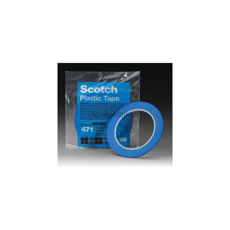 Taśma maskująca cienkoliniowa 3M 85611 - Vinyl Tape 471+ - 9,52