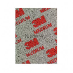 Środek ścierny 3M 03808 na piance - Medium - 115 x 140 mm
