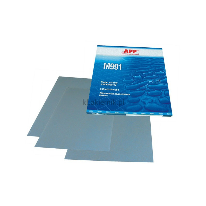 Papier ścierny wodoodporny APP MATADOR P800 - 50 szt