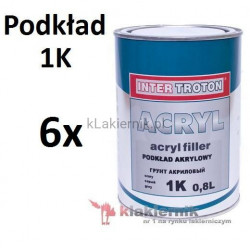 Podkład akrylowy TROTON - 1K - 0,8 L x 6
