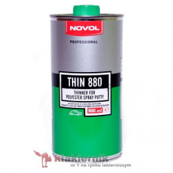 Rozcieńczalnik do szpachlówki natryskowej NOVOL THIN 880 - 0,5 L