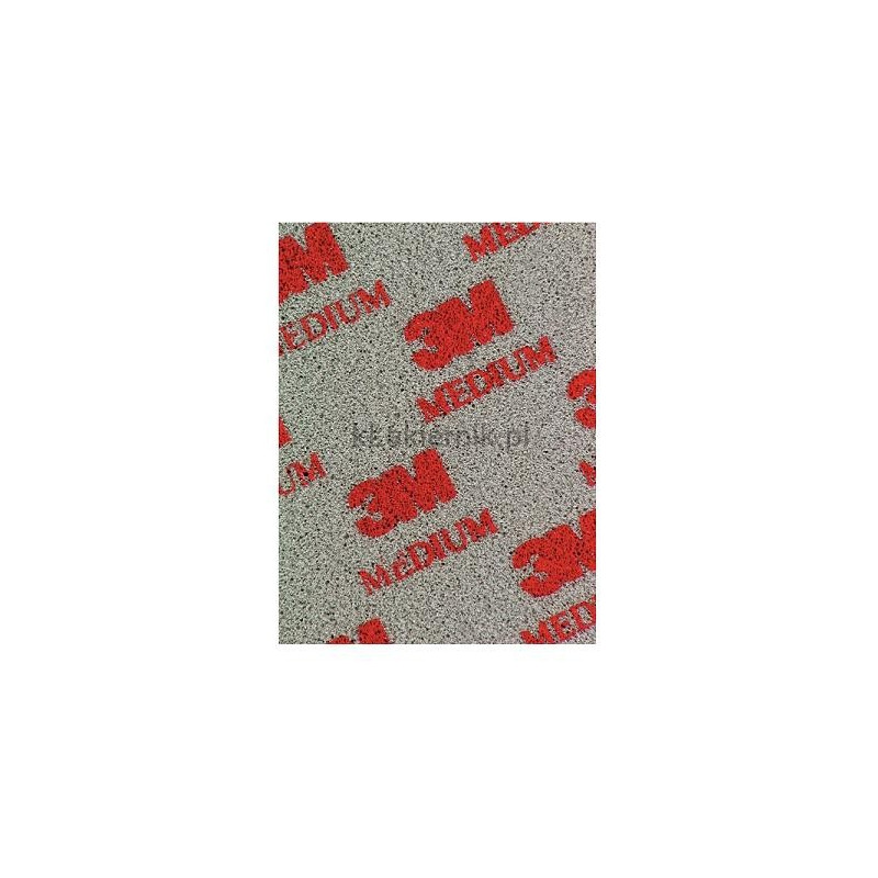 Środek ścierny 3M 03809 na piance - 115 x 140 Fine - 20 sztuk