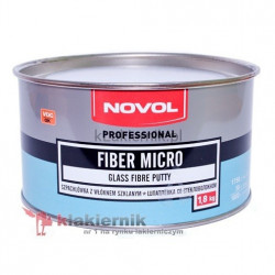 Szpachlówka z włóknem szklanym NOVOL FIBER MICRO - 1,8 kg