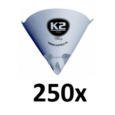 Sitko lakiernicze K2 190 mikronów do lakierów konwencjonalnych
