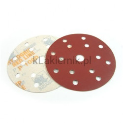 Krążek ścierny INDASA - RED LINE Rhynogrip - 15 otw, 150 mm