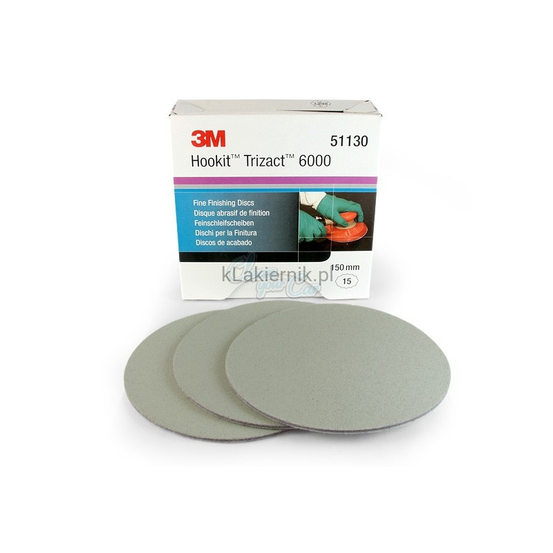 Krążek ścierny 3M 51130 Trizact 150 mm - P6000