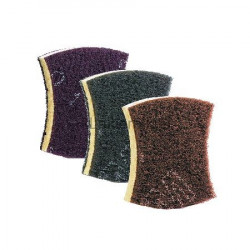 Gąbka dwustronna 3M pokryta włókniną Scotch Brite 108 x 128 mm