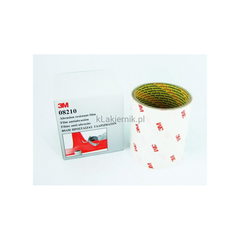 Taśma zabezpieczająca 3M 08210 przeźroczysta - 10 cm x 2,5 m