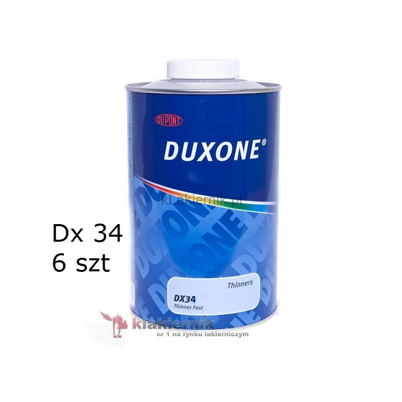 Rozcieńczalnik DuPont DUXONE DX34 standard - 1 L x 6