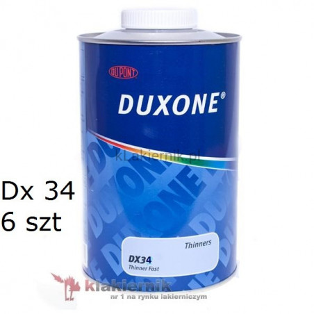 Rozcieńczalnik DuPont DUXONE DX34 standard - 1 L x 6