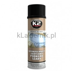 Podkład akrylowy K2 szybkoschnący szary - spray 500 ml